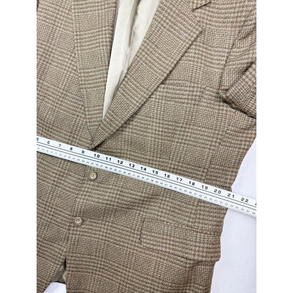 JOHN ALEXANDER Hartmarx Wool Tweed Mens Blazer Size 43 REG Mens *DEFECT - Picture 7 of 13